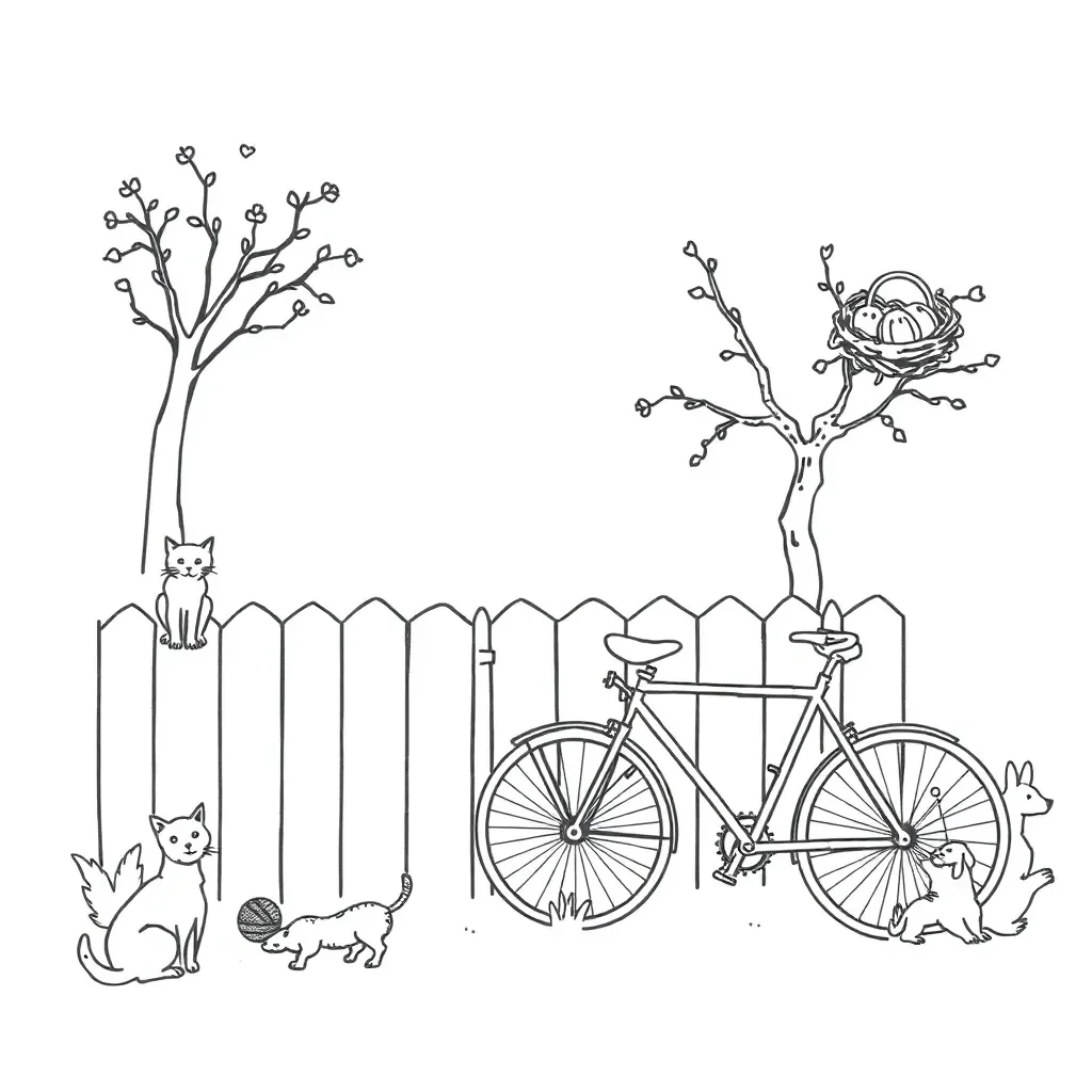 Worksheet illustration