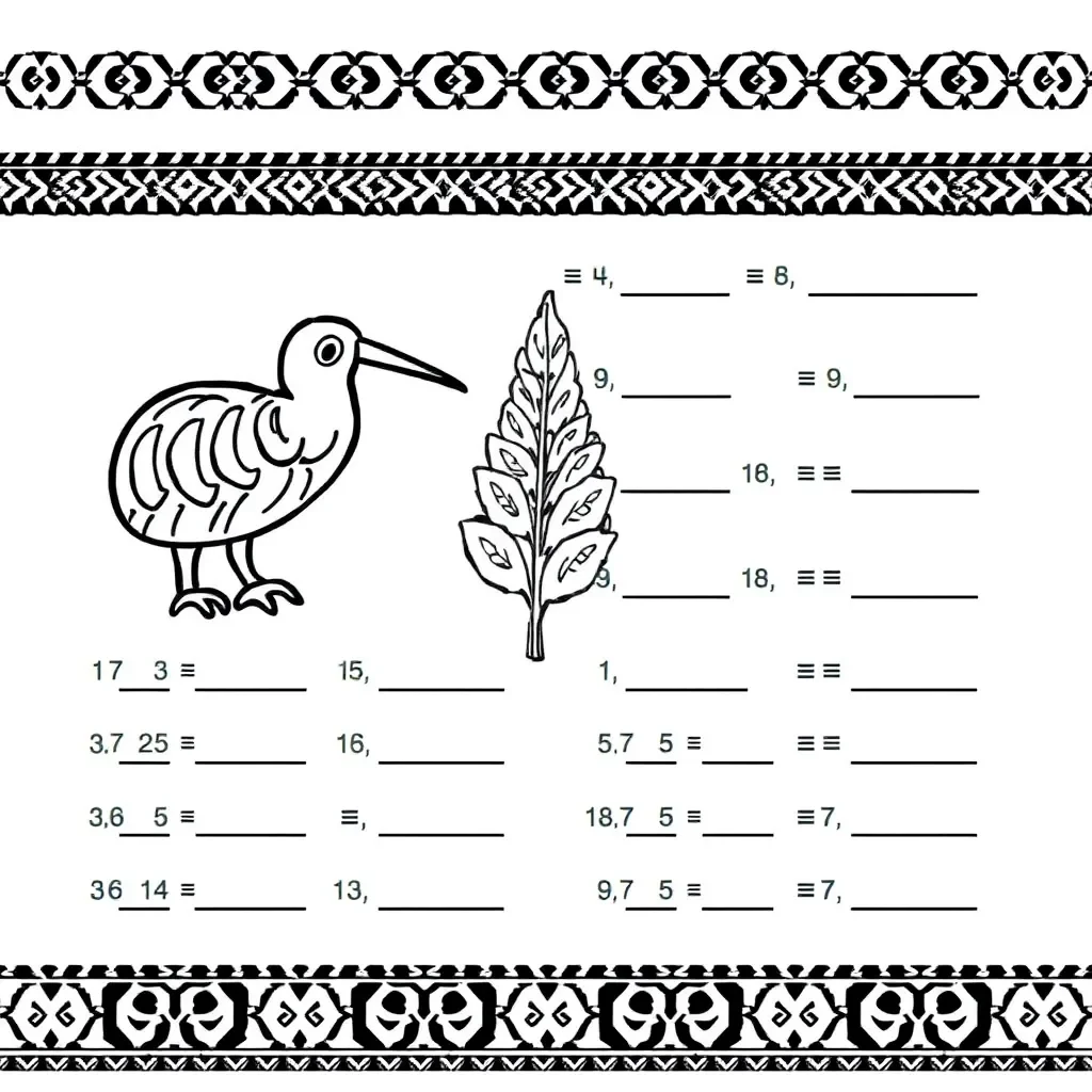 Calculator and decimal numbers illustration