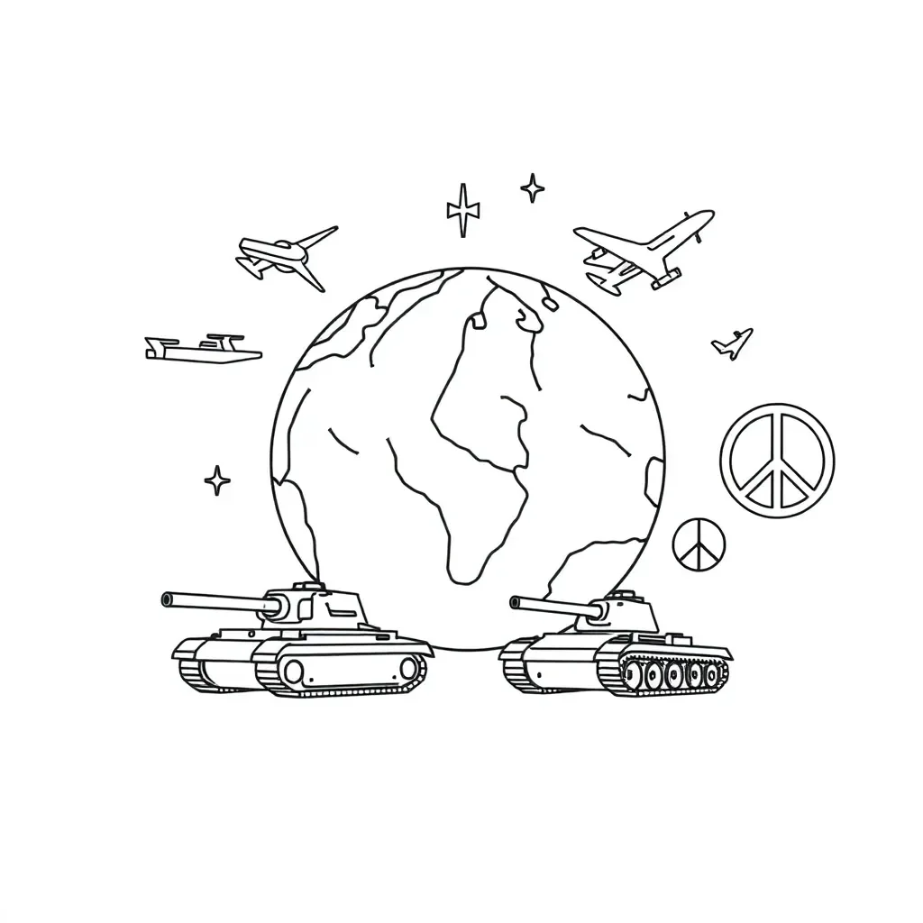 WWII historical documents and timeline