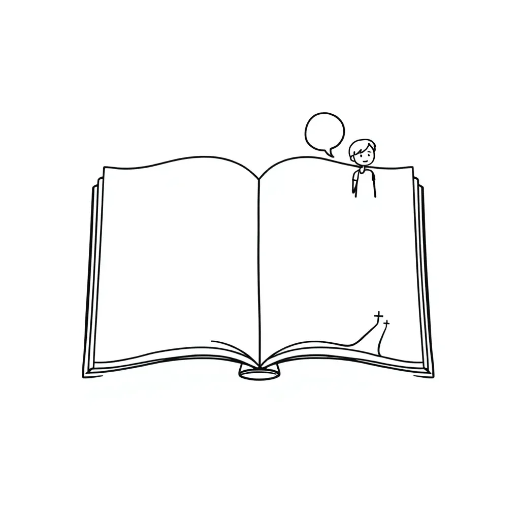 Story retelling illustration