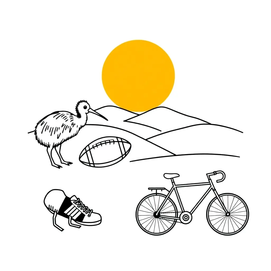 Fitness tracking illustration
