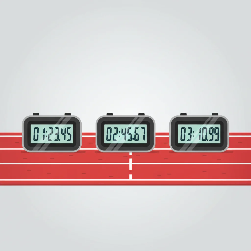 Order Cathy's Race Times