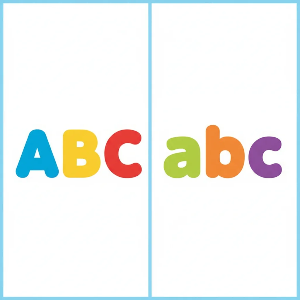 Big Letters vs. Small Letters