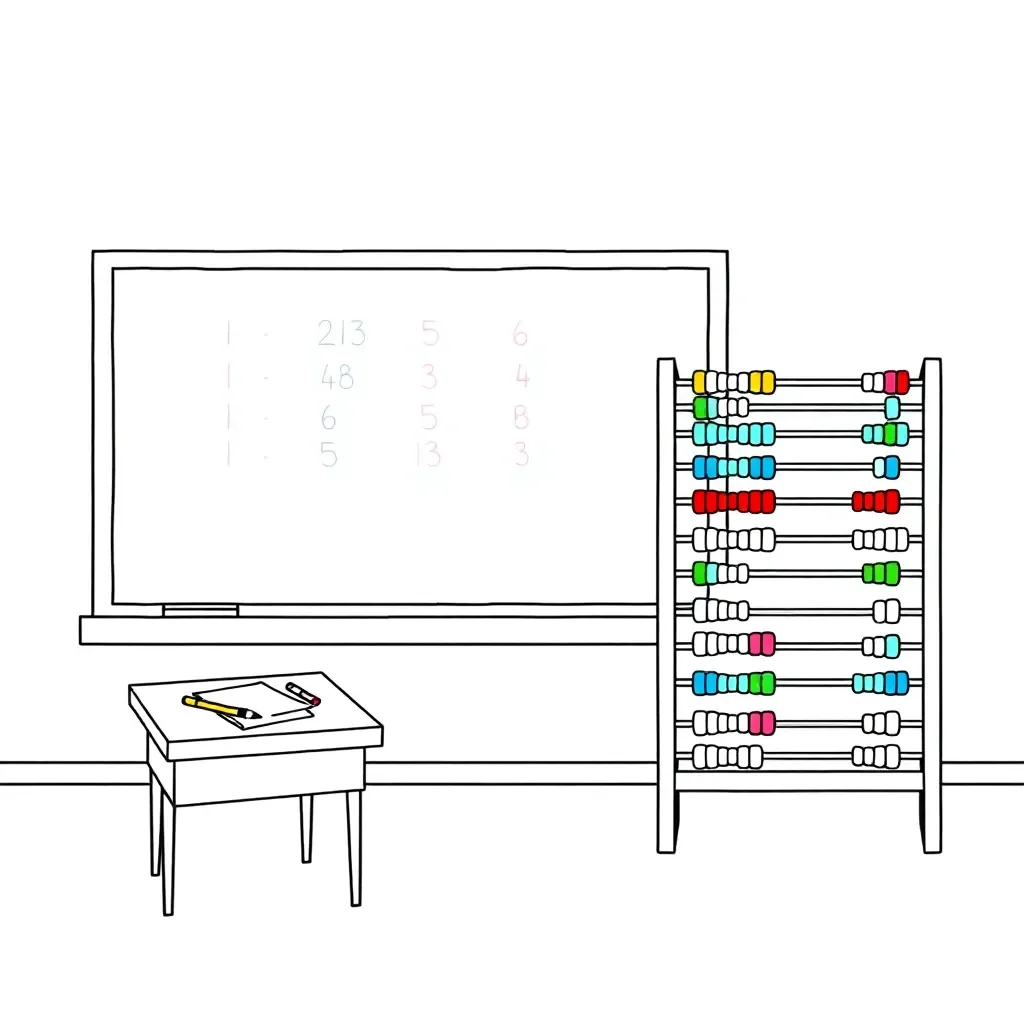 Students practicing maths
