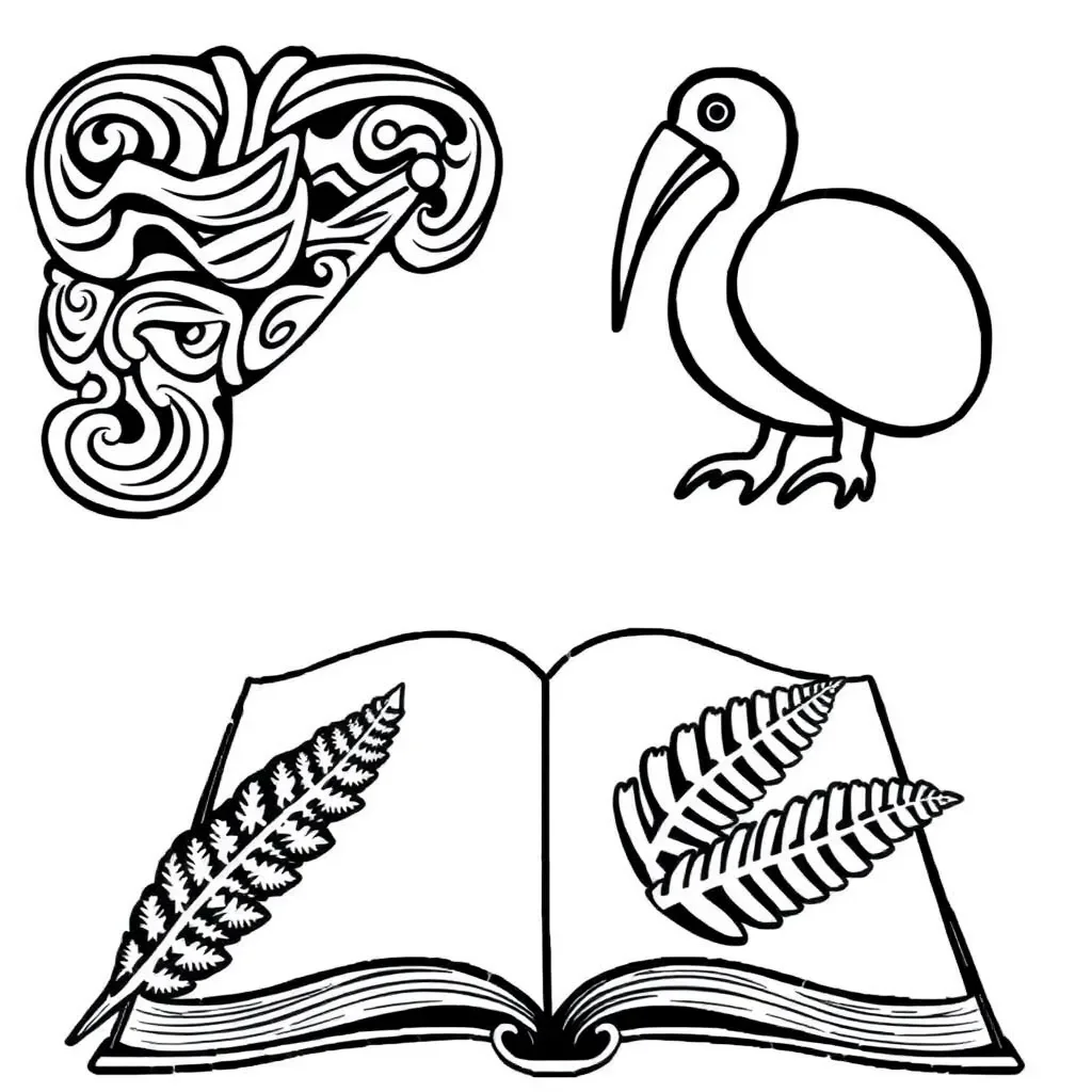 Student reading a book