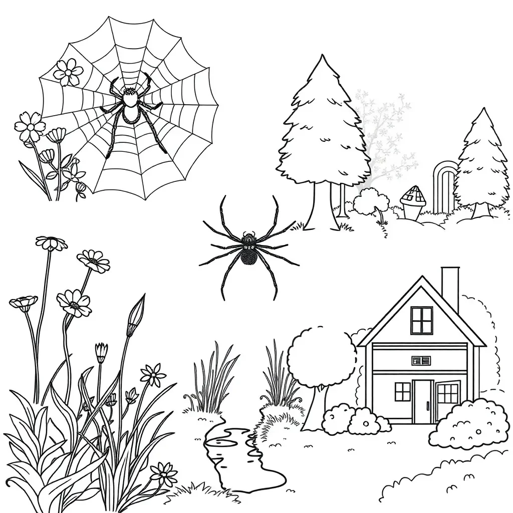 New Zealand spiders in their habitats