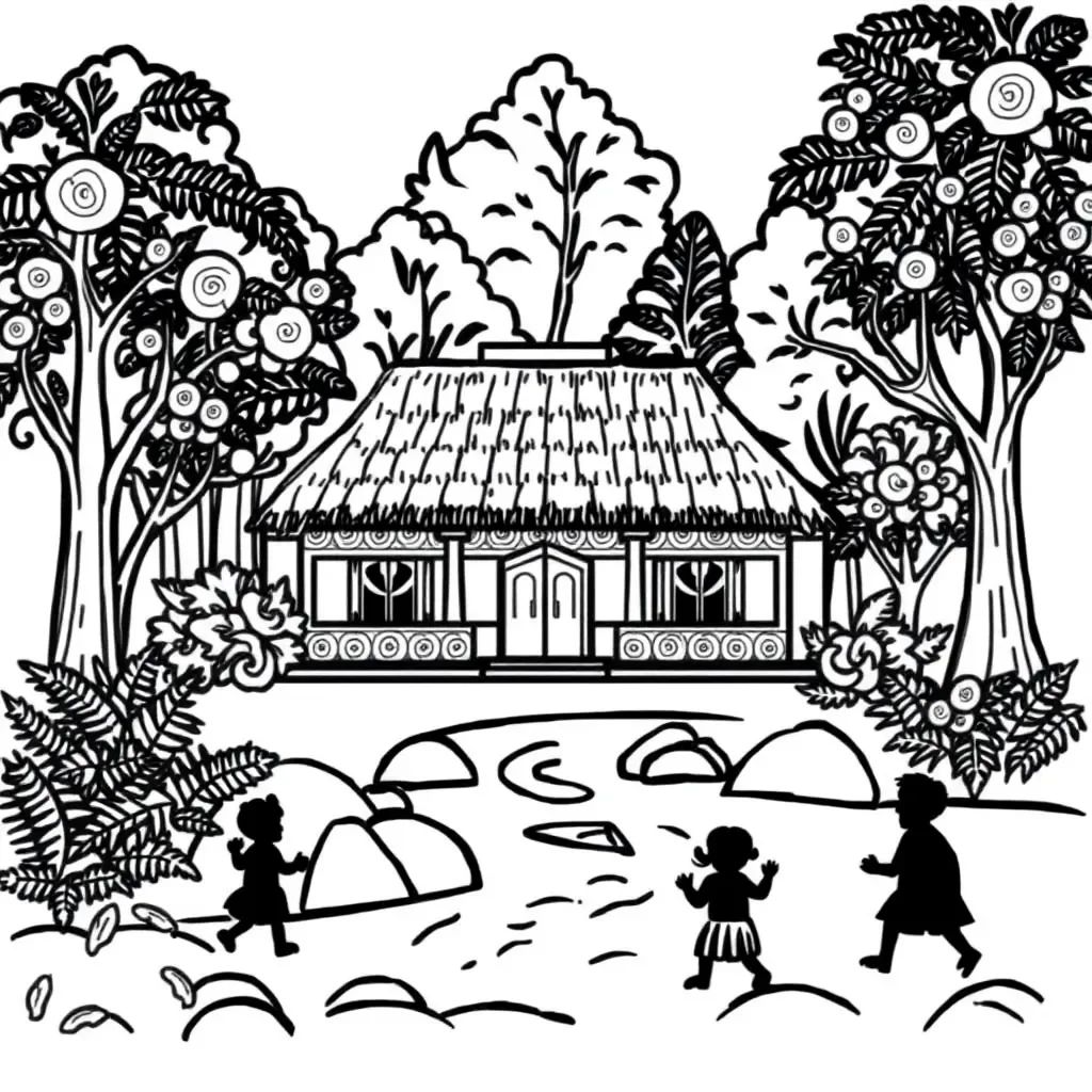 Grammar worksheet illustration