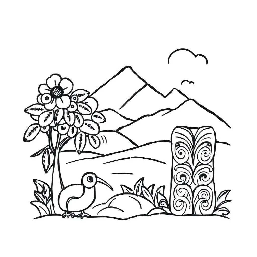Gold rush children illustration