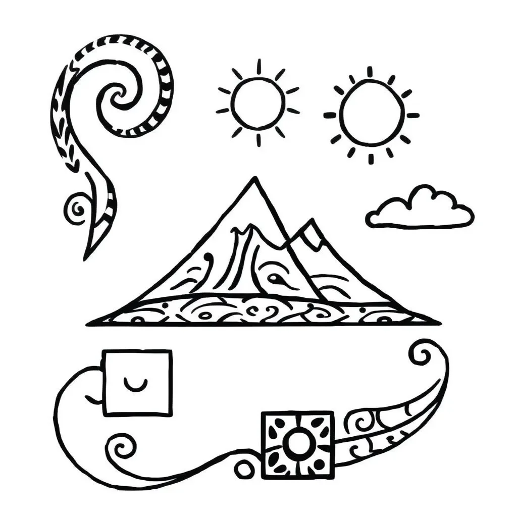 Worksheet illustration