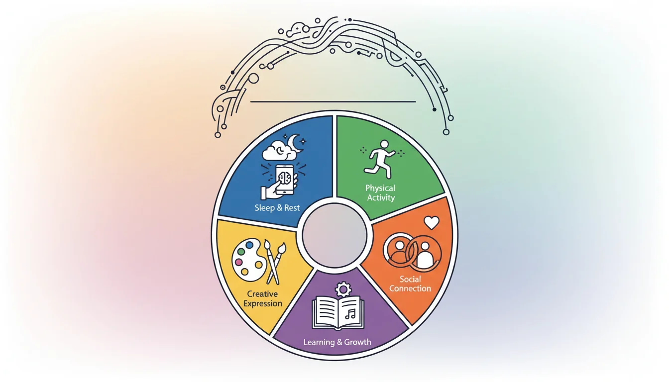 The Digital Wellness Wheel