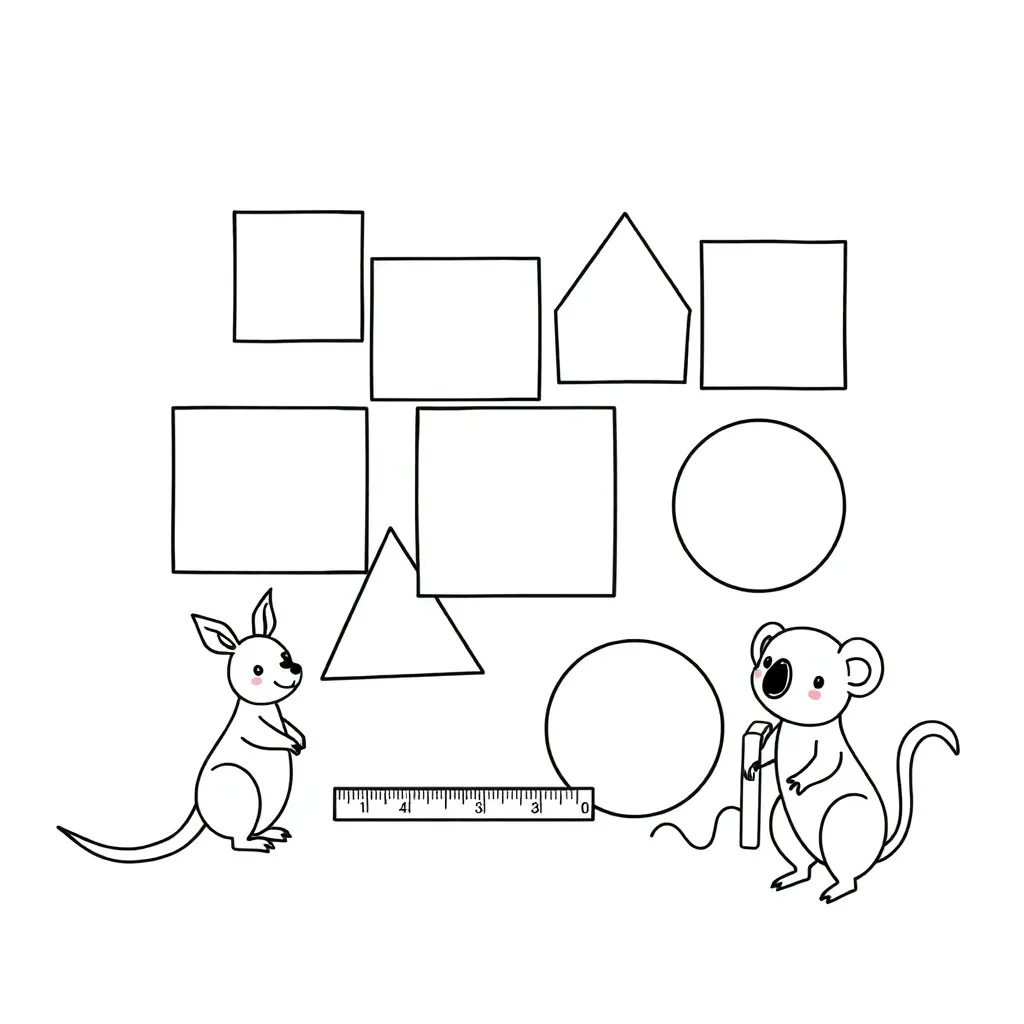 Composite shapes illustration