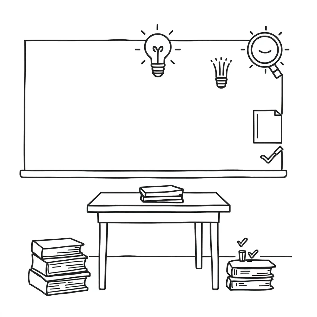 Psychology evaluation worksheet illustration
