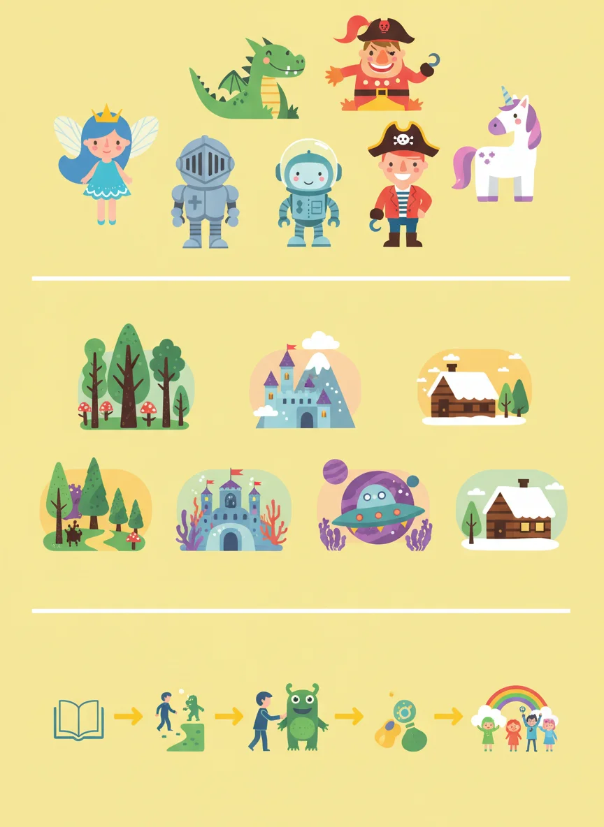 The Three Main Story Elements