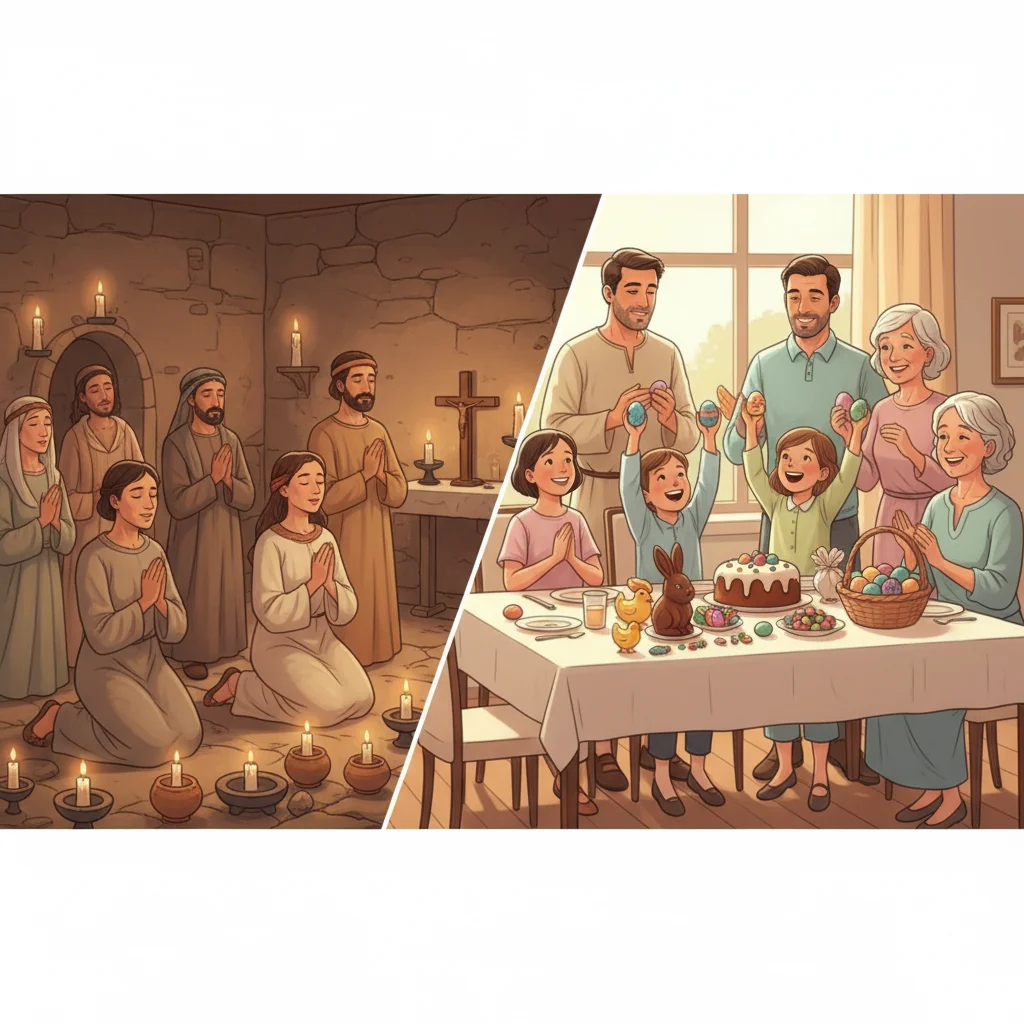 Early Christian Easter vs Modern Easter