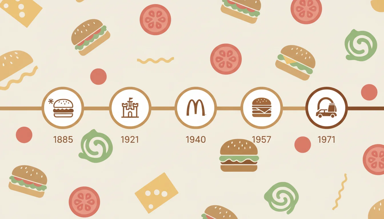 Burger Evolution Timeline