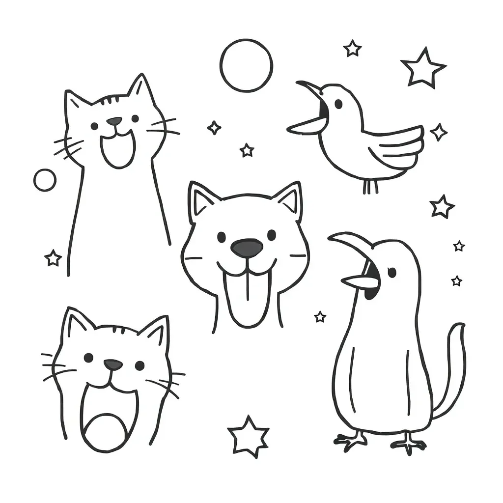 Worksheet illustration