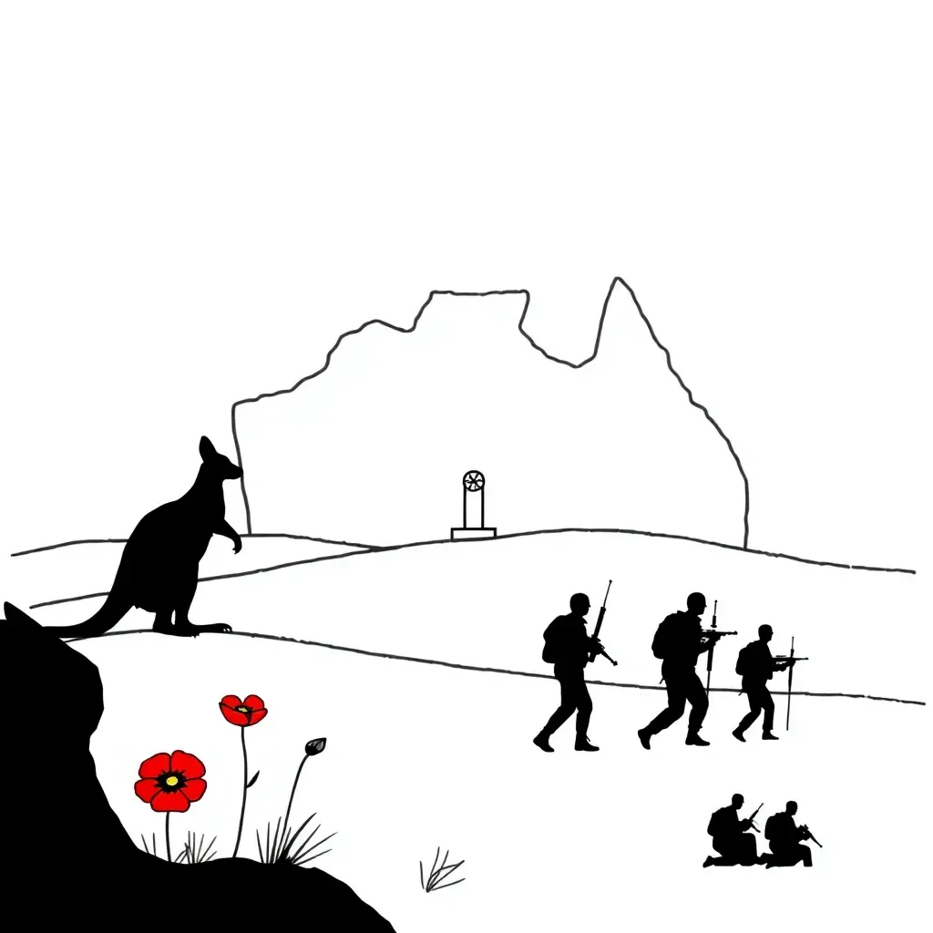 Australian soldiers in WWI