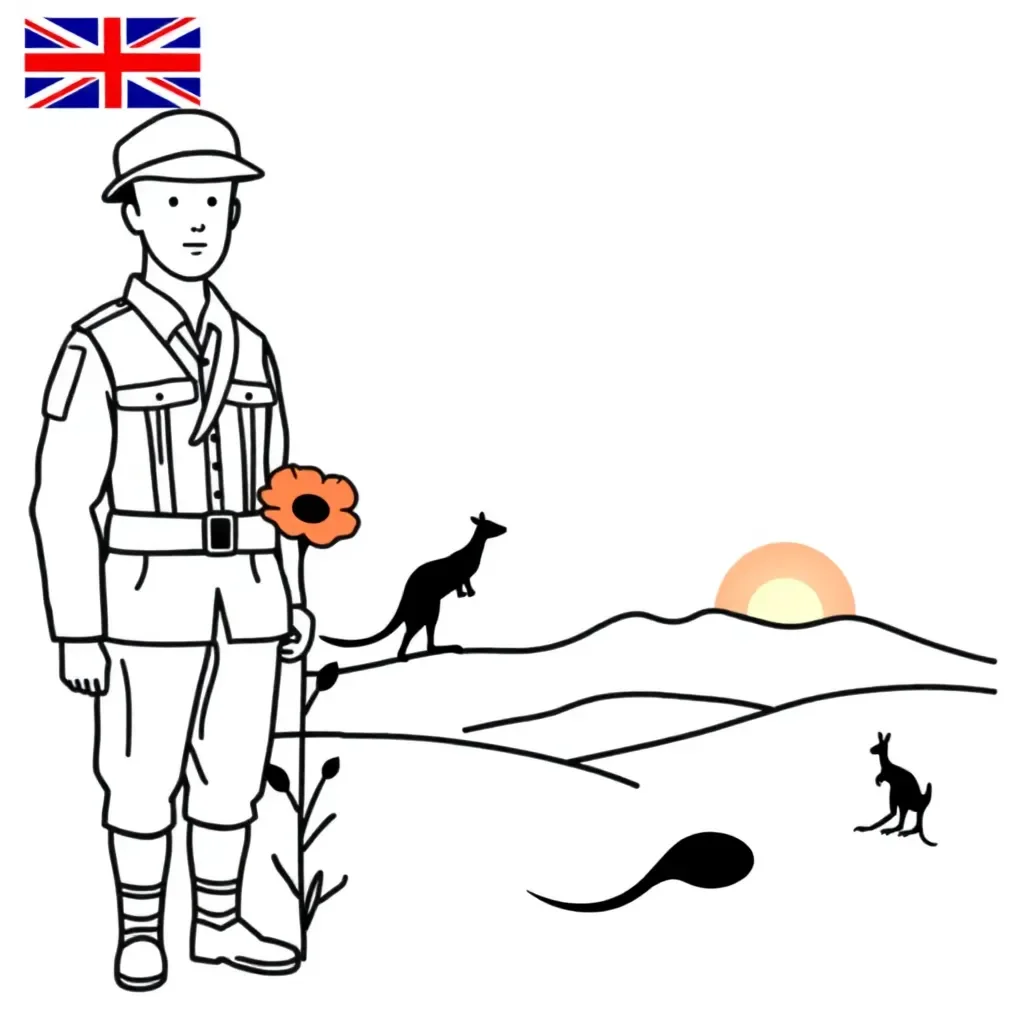 Australian soldiers in WWI