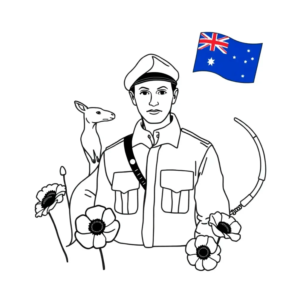 Australian soldiers in WWI