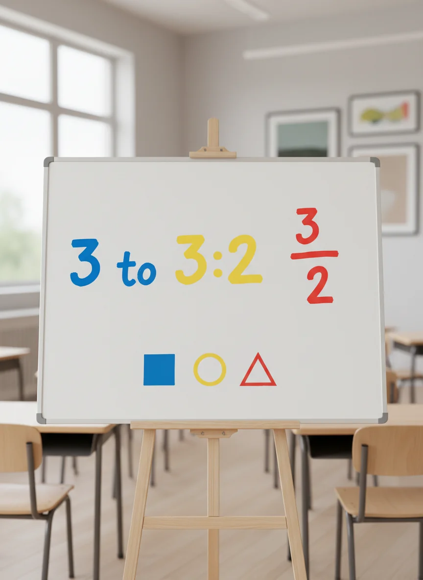 Three Ways to Write Ratios
