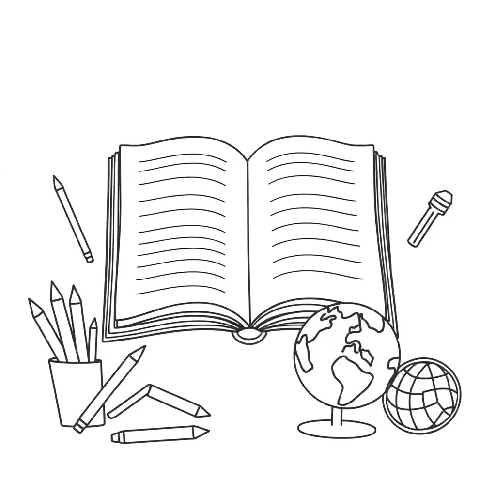 Worksheet illustration