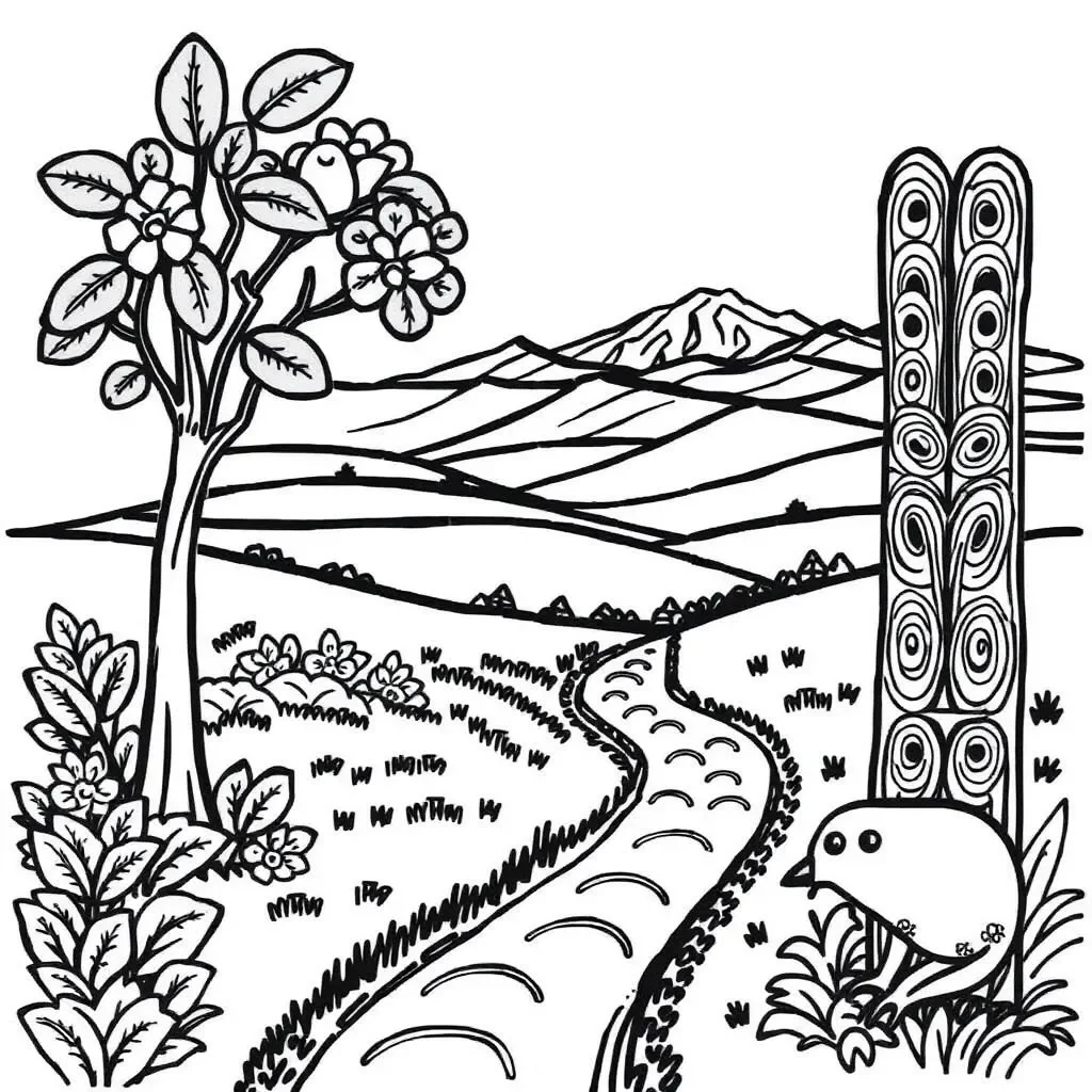 Reading journey illustration
