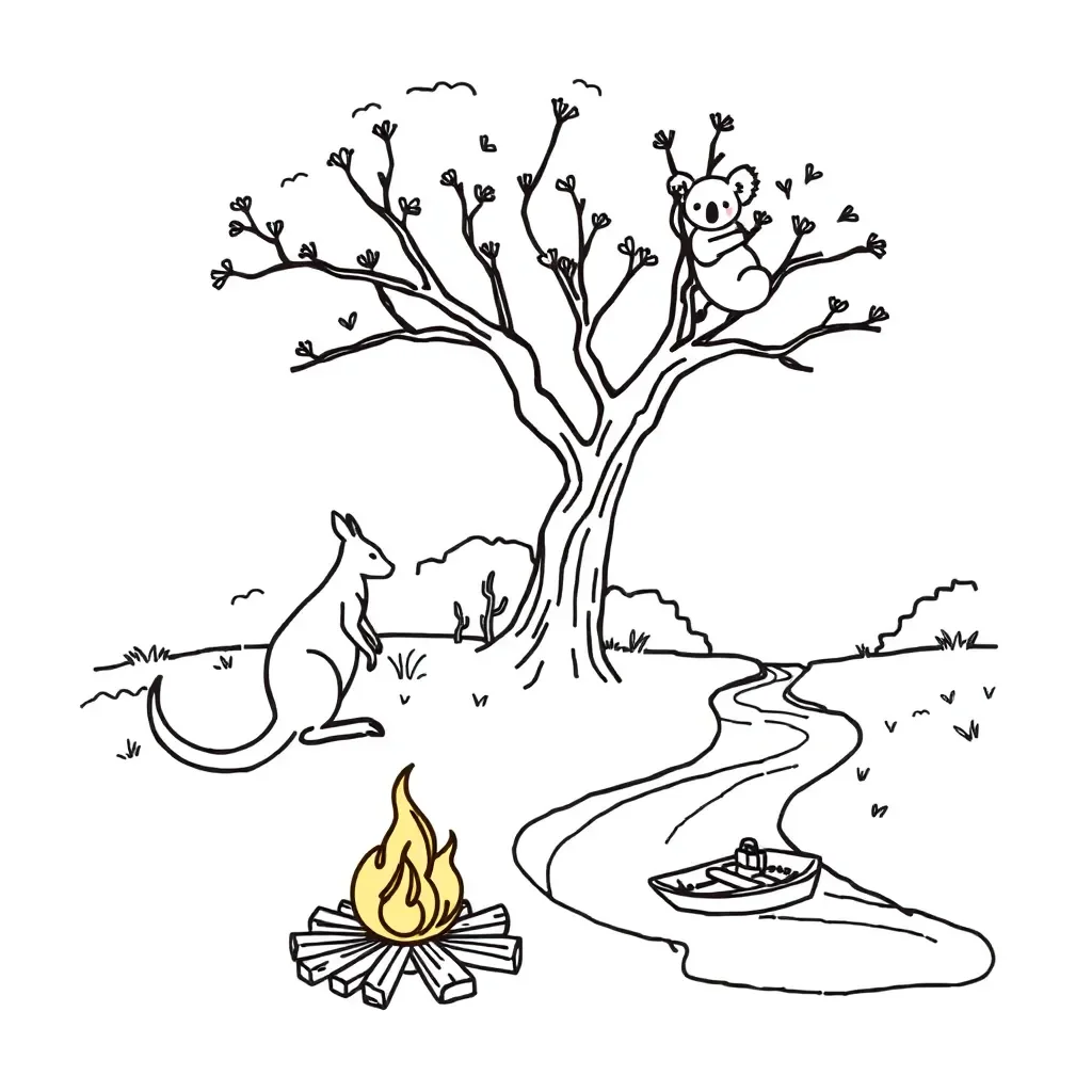Worksheet illustration