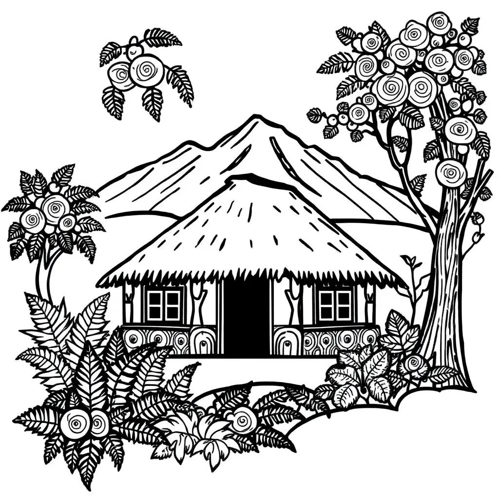 Historical New Zealand scene