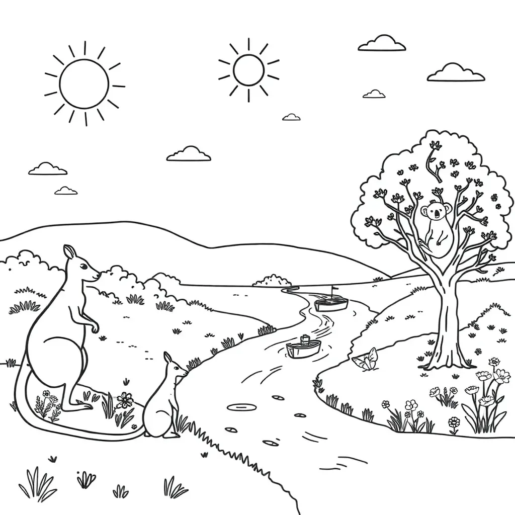 Picture book with visual narrative elements