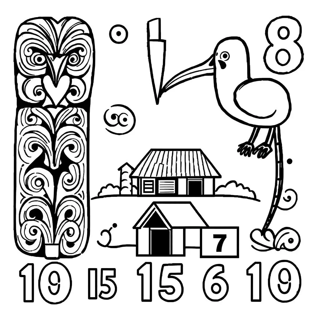 Addition worksheet illustration