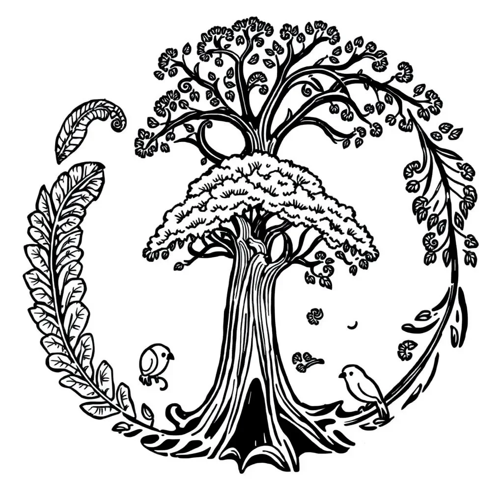Worksheet illustration