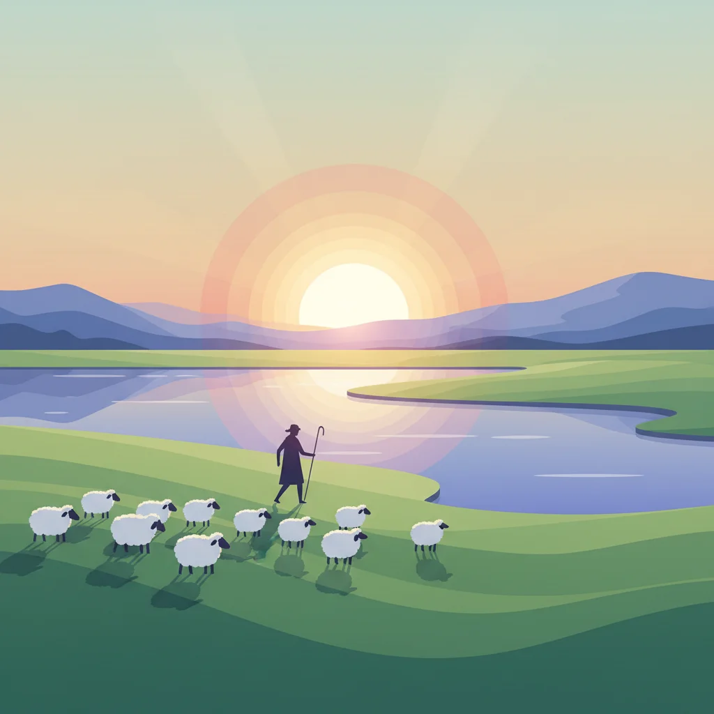 The Lord is my shepherd, I shall not want