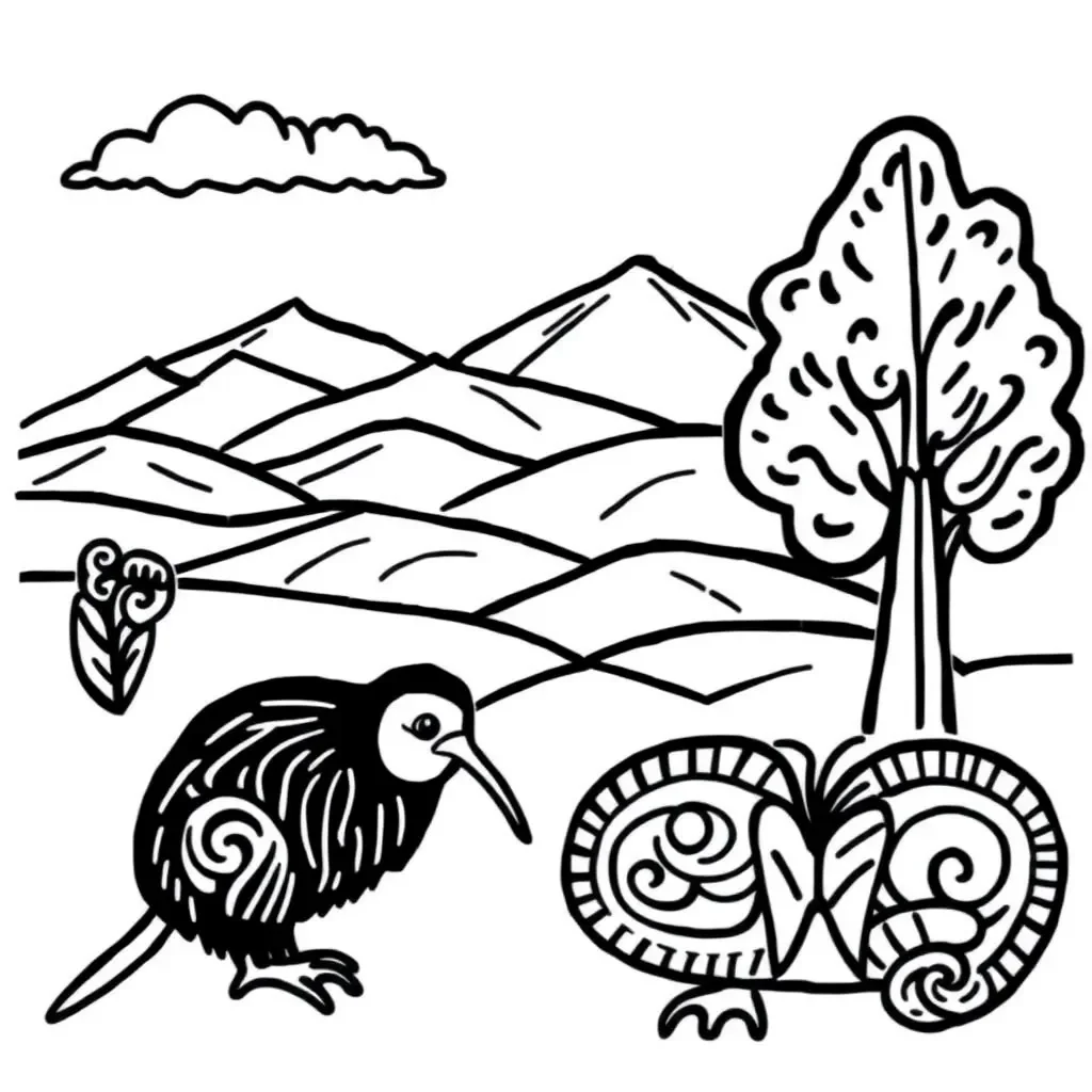 Calculator and numbers illustration