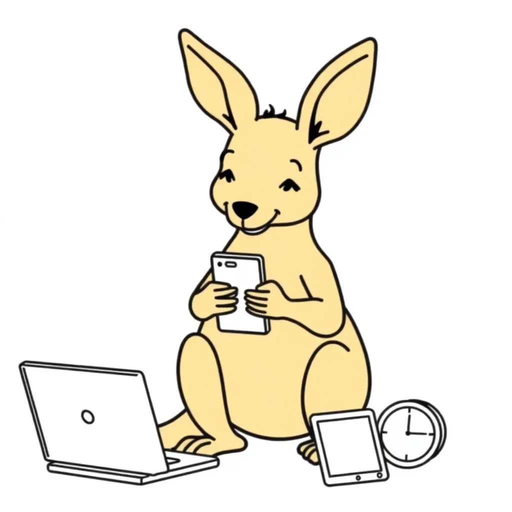 Digital devices and wellbeing icons