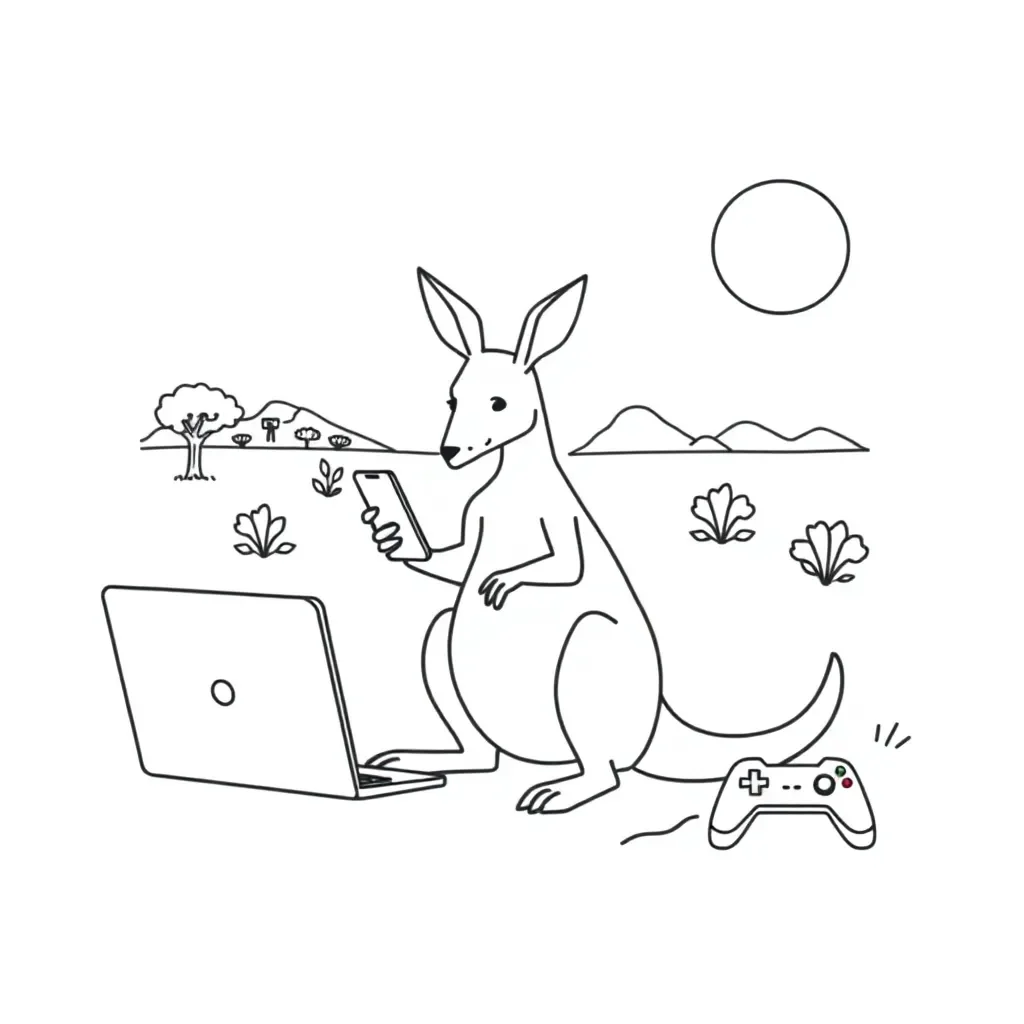 Digital wellbeing illustration