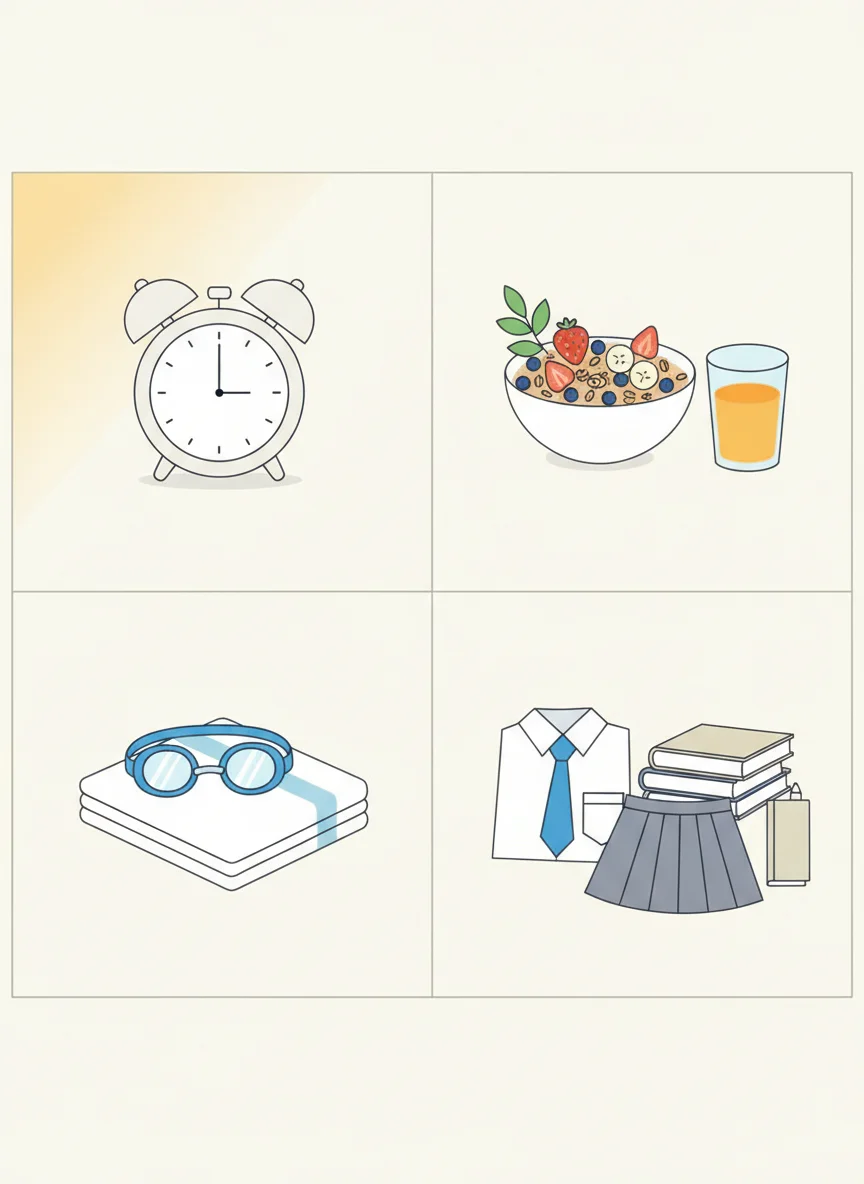 Leisel's Morning Routine