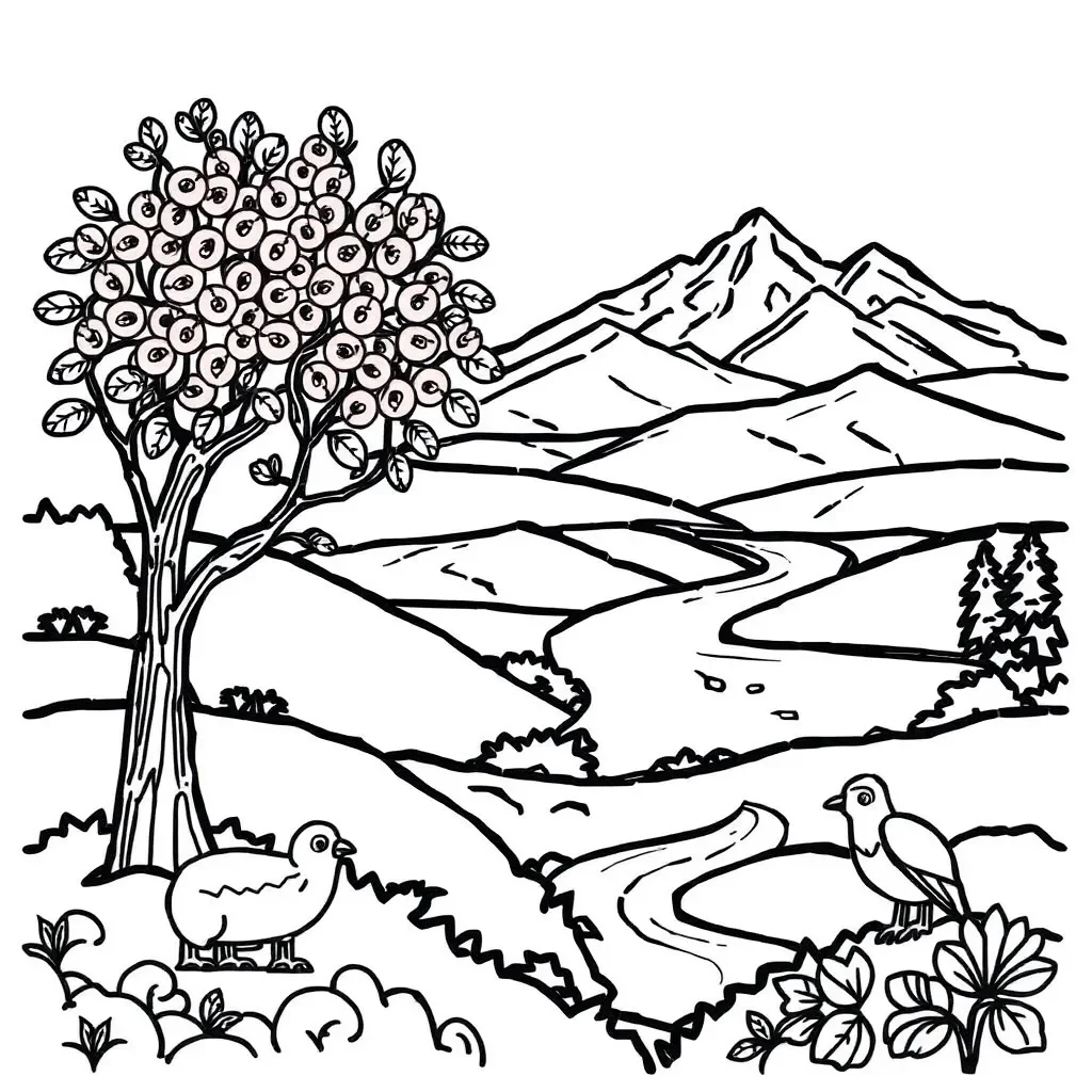 Worksheet illustration