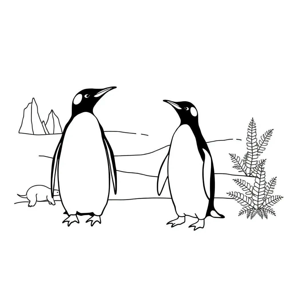 Penguin illustration