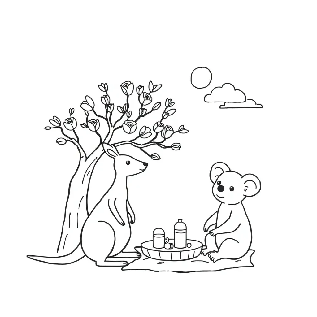 Worksheet illustration