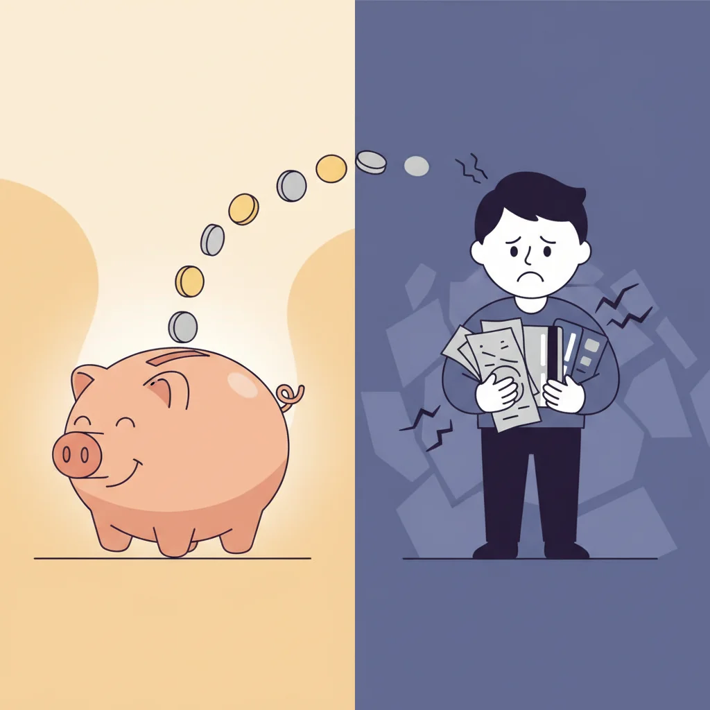 Savings vs. Debt: Two Sides of the Coin