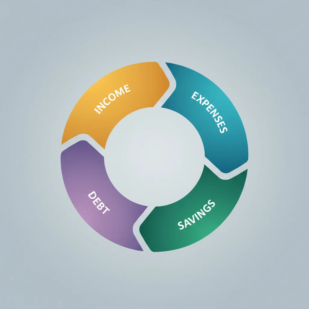 Budget Elements: Income, Expenses, Savings, Debt