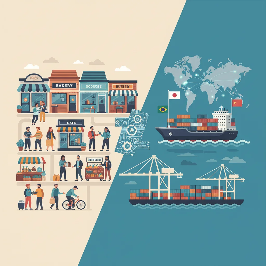 Local vs. Global Economic Impact
