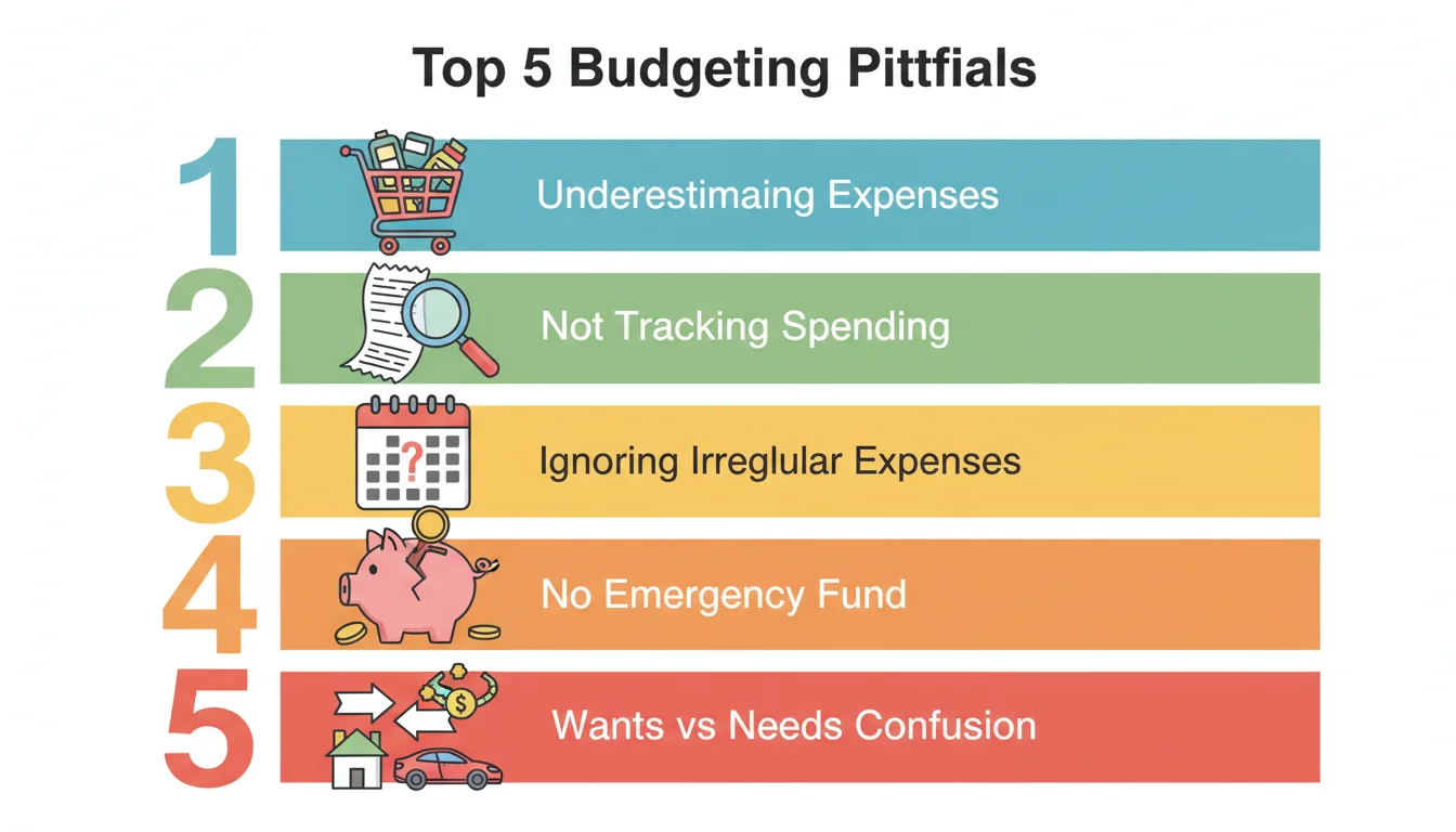 The 5 Most Common Budgeting Pitfalls