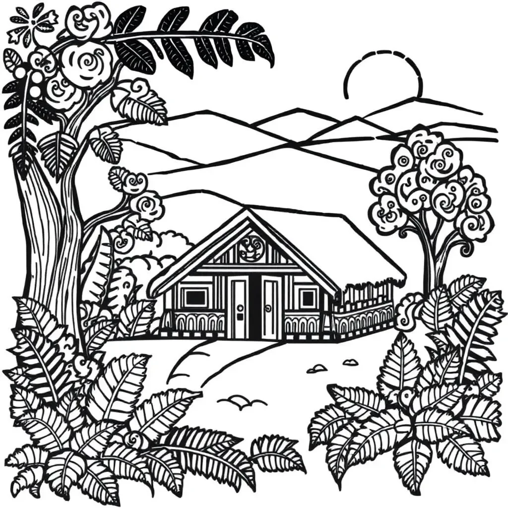 Worksheet illustration