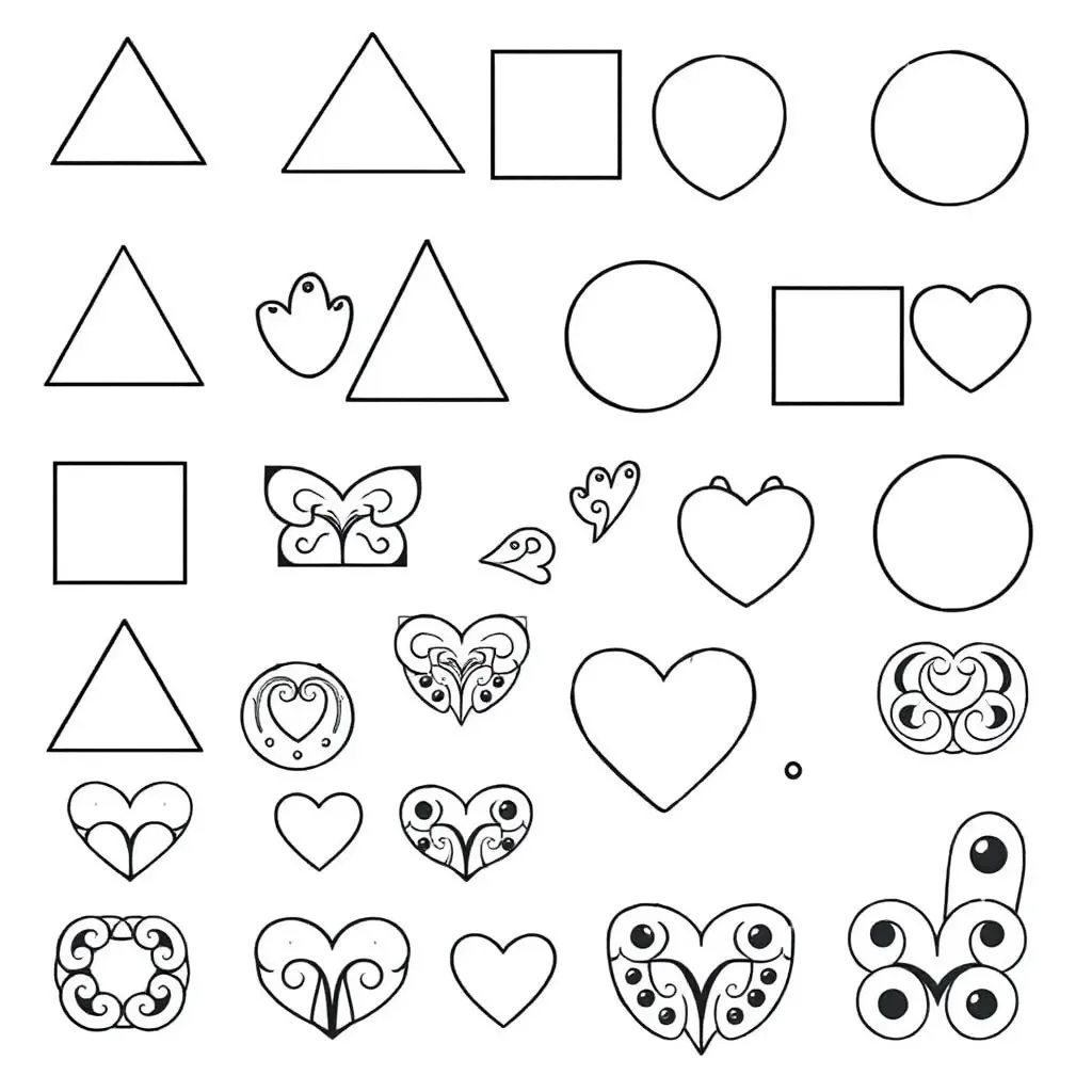 Geometric shapes in everyday life