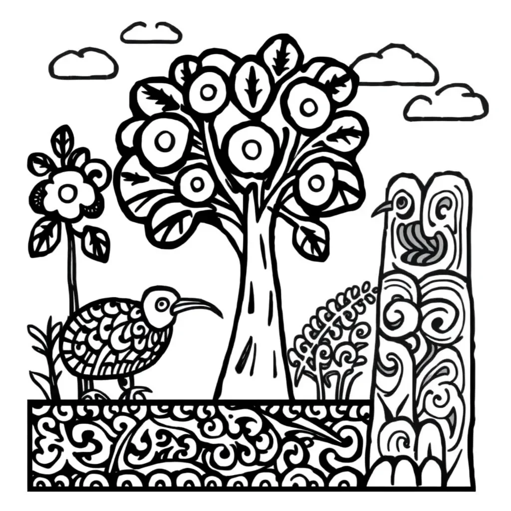 Worksheet illustration