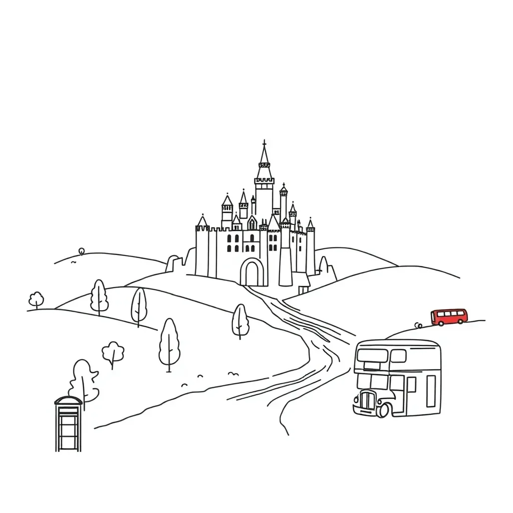 Fortnite map illustration