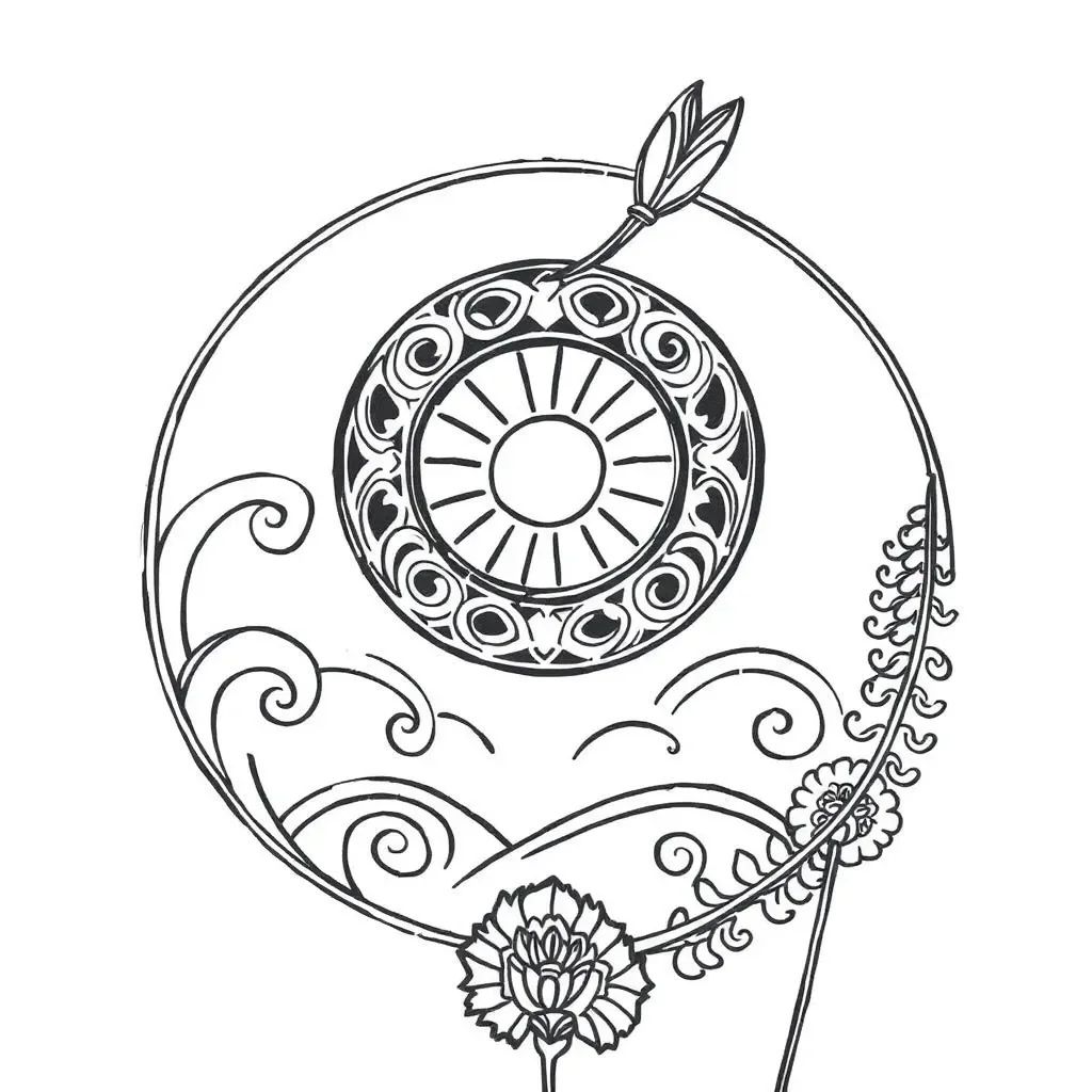 Worksheet illustration