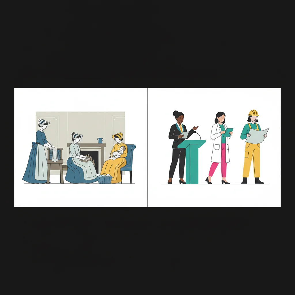 Then vs. Now: Women's Rights