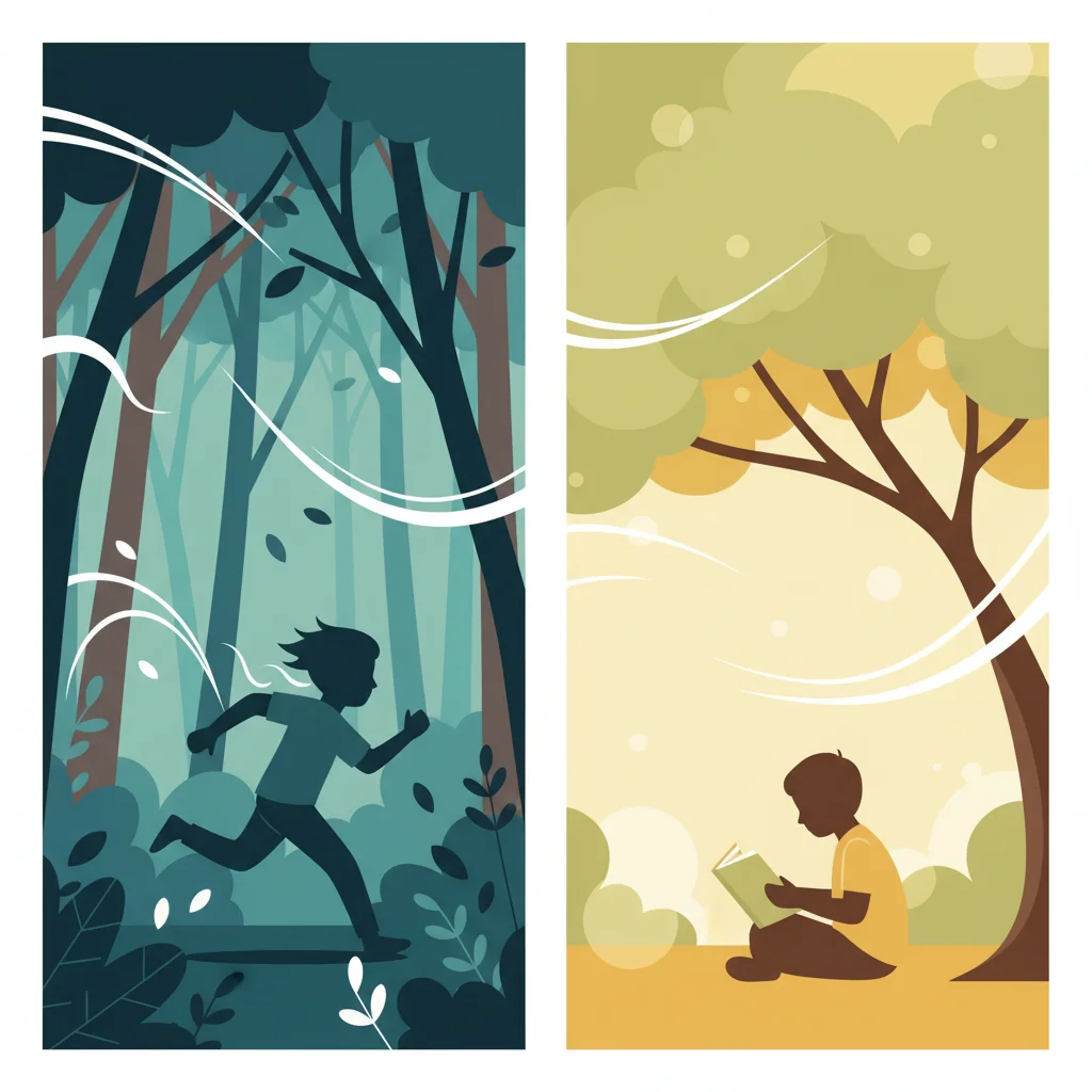 Fast vs Slow Story Rhythms